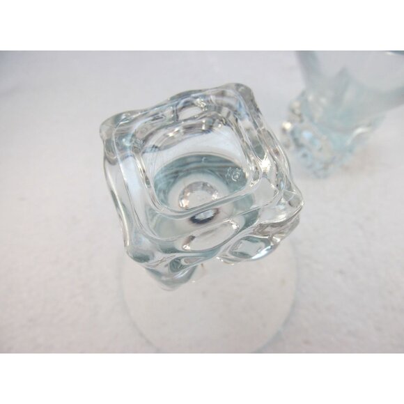 Set of 2 Vintage Disaronno Melting Ice Cube Base Martini Glasses Made in Italy - Picture 11 of 16